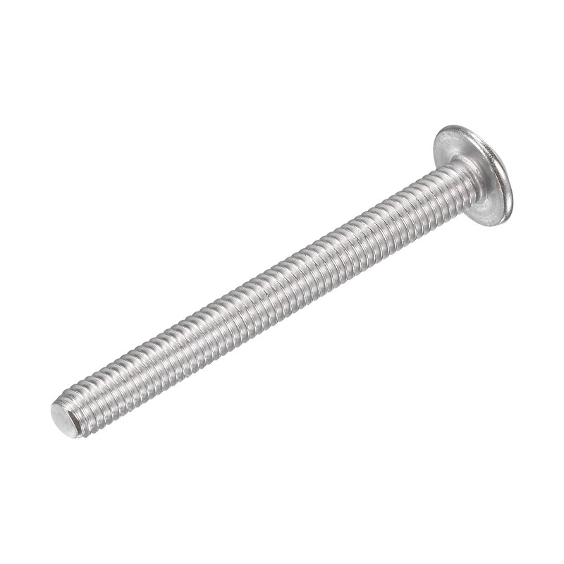 uxcell Flanged Button Head Socket Cap Screws, M6x60mm Hex Socket