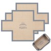 Silicone Bread Loaf Pan Liners, 2 pack Nonstick and Reusable