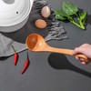 Bamboo Soup Ladle – Wooden Serving Spoon with Long Handle