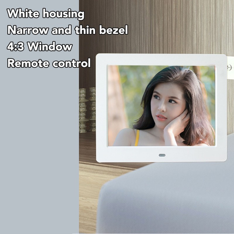 8 Inch Digital Photo Frame IPS Full 800x600 HD Screen