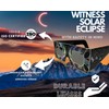 Solar Eclipse Glasses (2 pack) ISO 12312-2 Compliant, AAS Recognized,