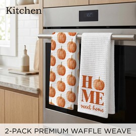 Fall Pumpkin Gifts Kitchen Towel, Fall Home Sweet Hand Towel for Decor