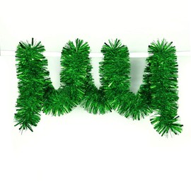 CCINEE Christmas Glitter Garland, Plated Molding, 32.8 ft (10 m), Birthday, Room Decoration, New Year, Sparkly Mall, Christmas Tree, Garden Decoration, Rattan, Wisteria Vine, Christmas Tinsel Garland, Party, Events, Weddings, After-Party, New Year's Part