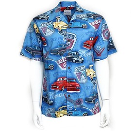 Ford Logo Trucks Camp Shirt, 3XL Multicoloured