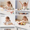 DOREROOM Toddler Table, 7 Level Height Adjustable Kids Play Furniture