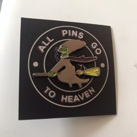 All Pins Go To Heaven Marge Simpson Witch Soft Enamel Pin Treehouse Of Horror Easy Bake Coven Simpsons