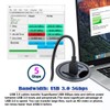 chenyang USB 3.0 Flush-Mounted Desktop Hub, 2 USB 3.0 Port/1