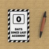 Funny Safety Sign | 0 Days Since Last Accident