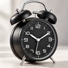4 Inch Twin Bell Alarm Clock for Bedroom – Loud