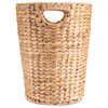 Decorasian Waste Paper Basket Storage Braided Made of Water Hyacinth