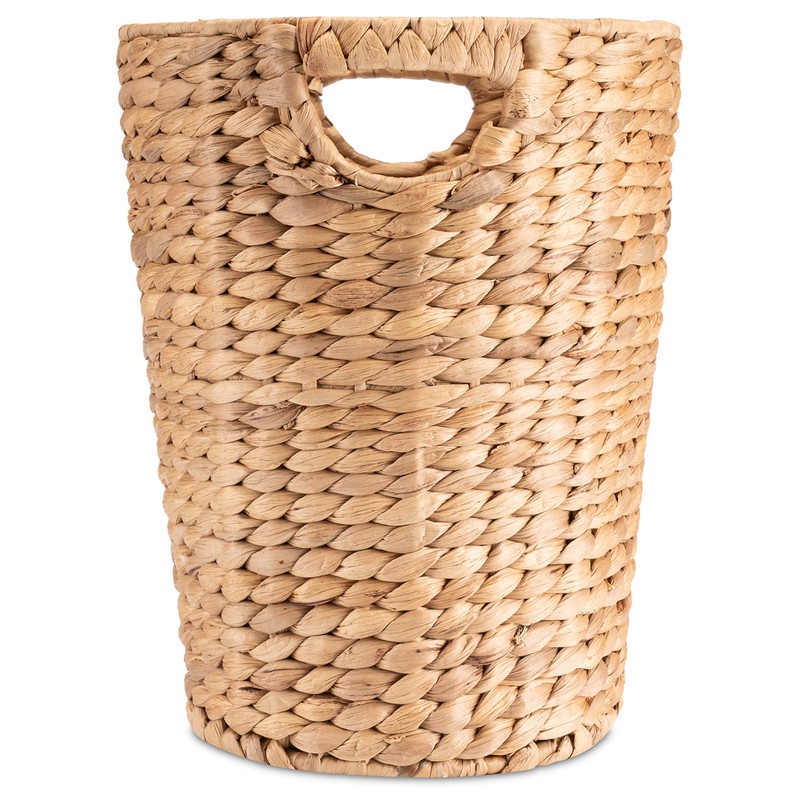 Decorasian Waste Paper Basket Storage Braided Made of Water Hyacinth