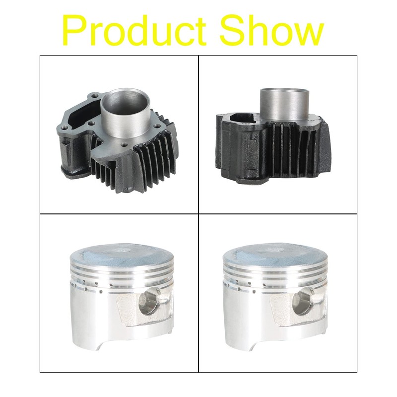 WFLNHB Piston Cylinder Top End Head Kit Gasket Replacement for