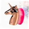 PACKOVE 1pc Shape Cosmetics Brush Bristles and Golden Handle for