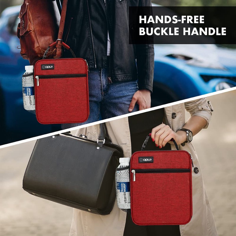 OPUX Fiambrera para Hombre, Bolsa de Almuerzo aislada para Mujer