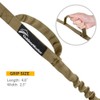OutdoorMaster Bungee Dog Leash, Improved Dog Safety & Comfort (Tan)