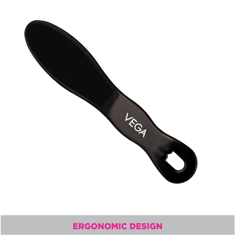 Vega Black Emery Foot File 1 Pcs