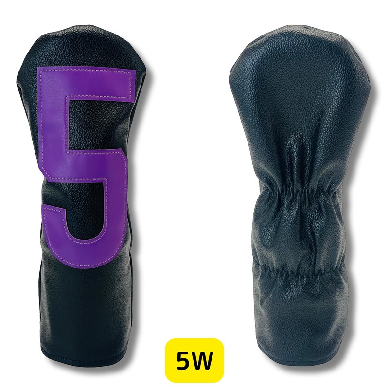 Golf Headcover, Stylish and Cool, Big Number Headcover, Prevents Mistakes,