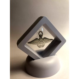 Silver Angel Pendant / USAF PJ and CRO / Guardian Angel