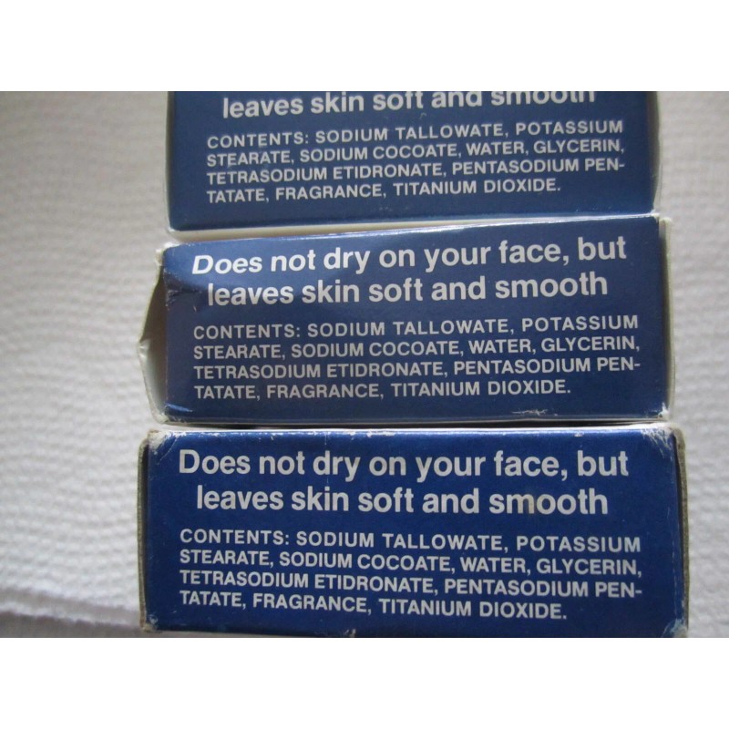 WILLIAMS MUG SHAVING SHAVE SOAP X 3 NEW IN BOXES