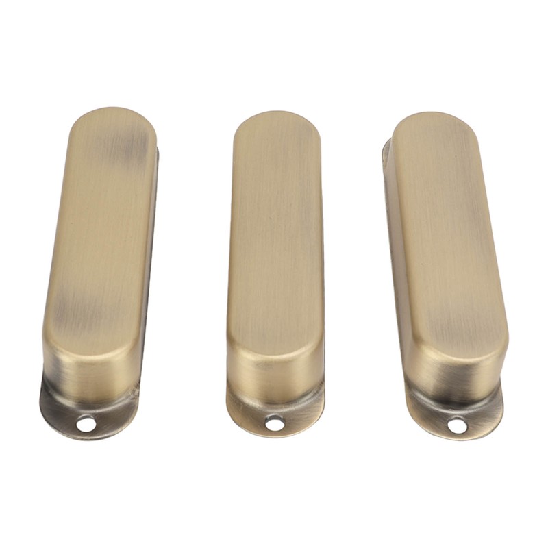 3Pcs Electric Guitar Single Coil Pickup Cover Copper Instrument Accessory