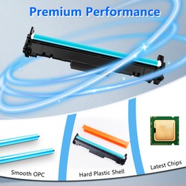 NineLeaf Compatible Drum Replacement for HP CF219A 19A Drum Unit Kit use for Laser Jet Pro M130fw M130nw M130fn M130a M102w M102a Printer (2 Pack,12000 Pages)
