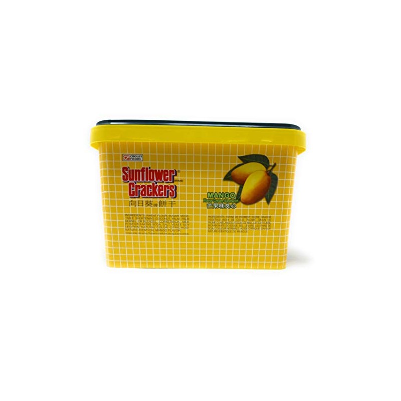 Croley Foods Sunflower Crackers Mango Flavor Cream Sandwhich 28.3oz 800g