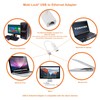 USB Ethernet (LAN) Network Adapter Compatible with Laptops, and All