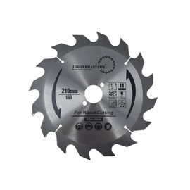 jjw-germany HM Saw Blade 210 x 2.6 x 30 Teeth = 16 Alternating Teeth for Wood Specially for Festo Festool TS75