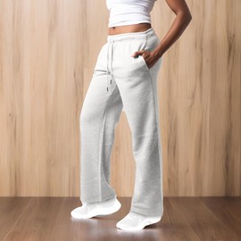 Common Stitch 3 Pack Sweatpants Women, Wide Leg Womens Sweatpants, Workout - Yoga Pants (Available in Plus)