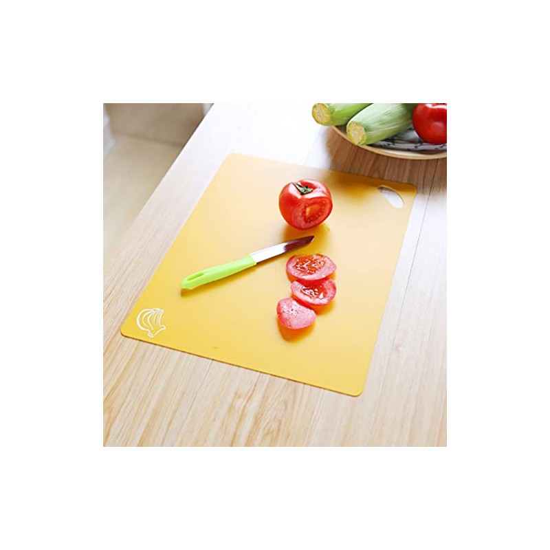 iplusmile 4piezas Tablero De Corte Antideslizante De Plástico Flexible Para