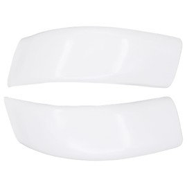 ApplianPar Driver and Passenge Side Roof Molding Trim Oxford White for Ford F250 F350 F450 F550 Super Duty 1999-2007