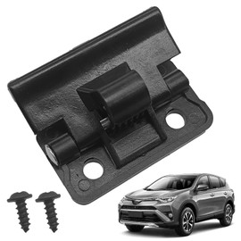Black Center Console Armrest Lid Latch Lock Compatible with Toyota 4Runner 2010-2019 and 1984-1989, RAV4 2006-2012 and 2014-2016, Yaris 2007-2016 58908-12080