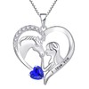 YL Horse Necklace 925 Sterling Silver Engraving I Love You