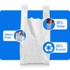 Adult Nappy Disposal Bags White | 200 Pack | 10%
