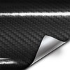 VViViD High Gloss Epoxy Black Carbon Fiber Vinyl Detailing Wrap