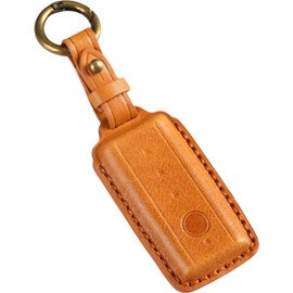 [Smart+] LIXIL Key Case, Premium Cowhide Leather, Genuine Leather, Touch Key, Remote Control Key Cover, Genuine Leather, Key Case, Housewarming, Cute Key Case, Key Cover, Camel