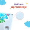 Kit 4 Mesas Didáctica Infantil Con Portavasos Mesa De Juegos