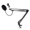 Boom Arm Microphone Adjustable Suspension Boom Rotatable Scissor Microphone Arm