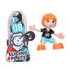 Children Electric Cartoon Scooter Toy Music Light 360° Rotation Stunt