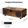 ottosing Bluetooth TV Speakers, 2.0 Sound Bar for Smart TV