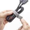 Sanwa Supply CA-651GYN Cable Ties (Velcro) Gray