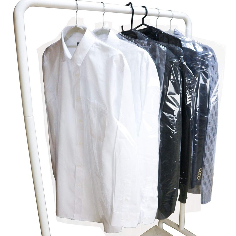 Cleaning Bag (Garment Cover) Transparent 21.7 x 33.5 inches (550