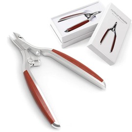Cuticle 큐티클 니퍼스 프로페셔널 트리머, 고급스러운 나무 나들 행 네일 커터 제거 도구, 페디큐어 매니큐어용 알리케이트 파라 우냐스 Cuticle Nippers Professional Trimmer, Luxury Wooden Handle Nail Cutter Removing Tool, Pedicure Manicure Use High Quality Nail Care