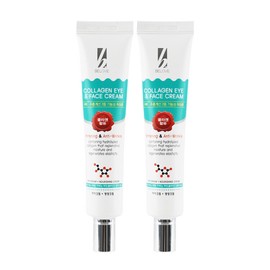 (1+1) Be Love Collagen Eye & Face Eye Cream 40ml / Moisture, Elasticity, and Wrinkle Improvement for the Eye Area / (1+1)비러브 콜라겐 아이앤페이스 아이크림 40ml 눈가 수분 탄력케어 주름개선