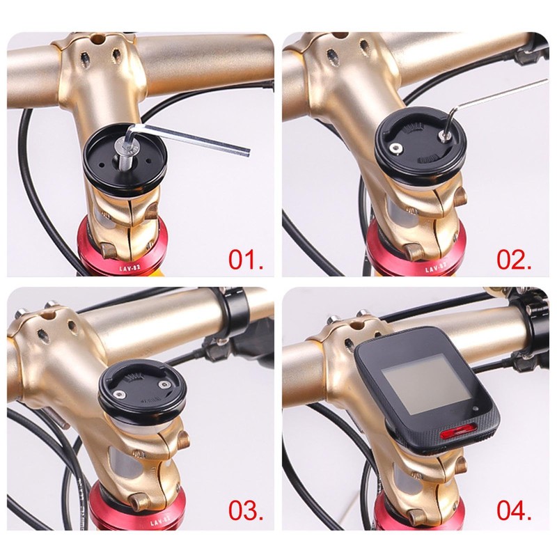 Cycling Computer Mount | Aluminum Alloy Computer Mount Extended Mount