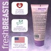 Fresh BREASTS Anti Chafing Deodorant Lotion to Powder, 3.4oz (2