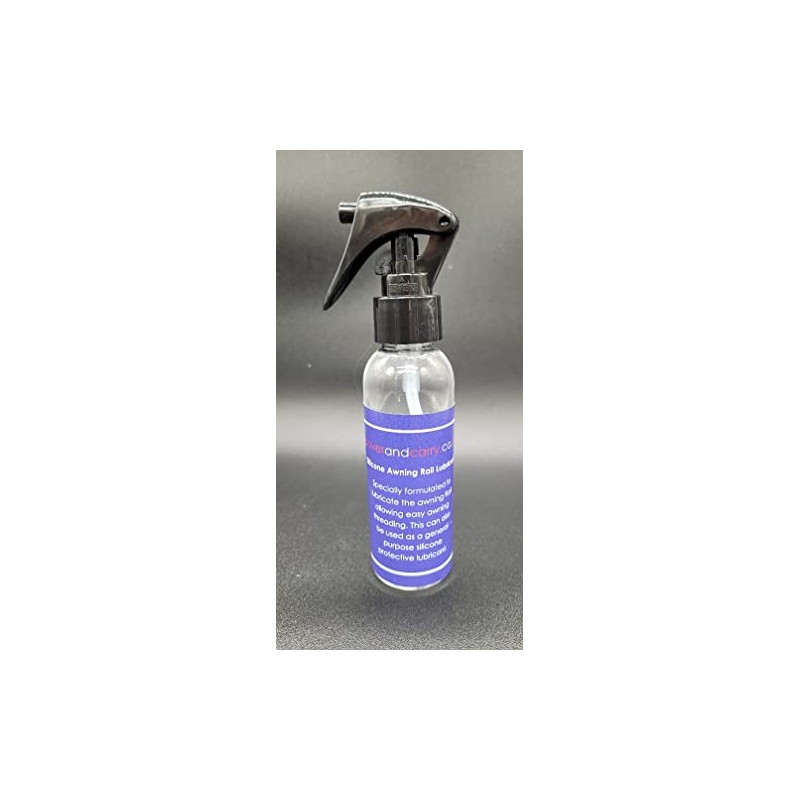 Awning Rail Brush and Lubricant, use these two items in