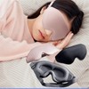 Eye Mask for Sleeping, Light Blocking 3D Sleep Mask, Soft