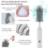 biqin Electric Cleaning Brush Set 4 Piece Multi-Purpose Cleaner Brushes,360°