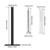 Pack of 4 Floating Shelf Brackets, Shelf Brackets, Wall Shelf,